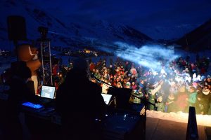 animation DJ au ski
