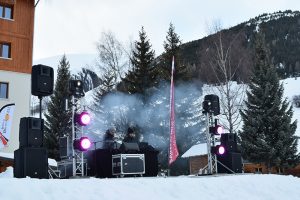 Animation DJ au ski
