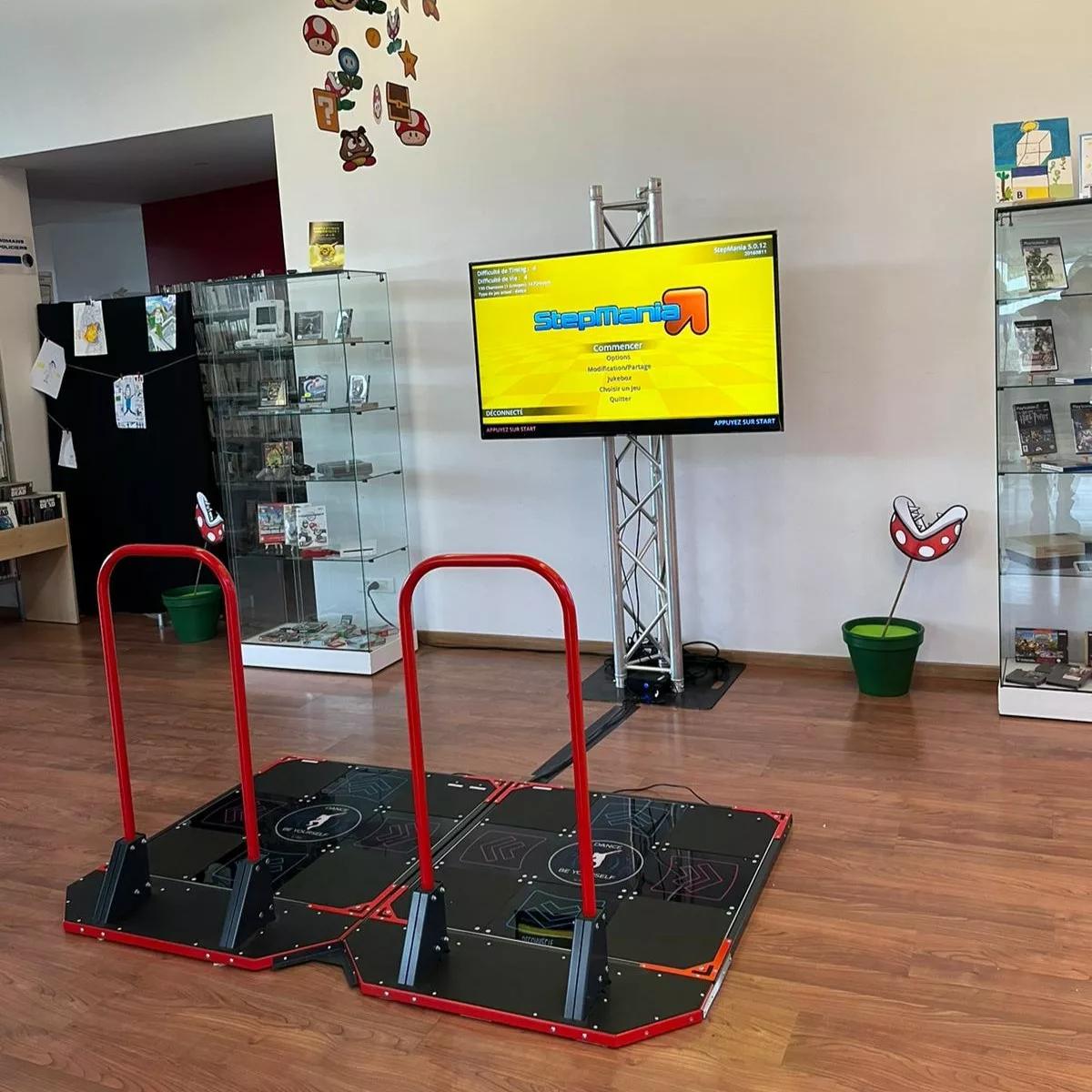 Tapis de danse Dance Dance Revolution pour deux joueurs