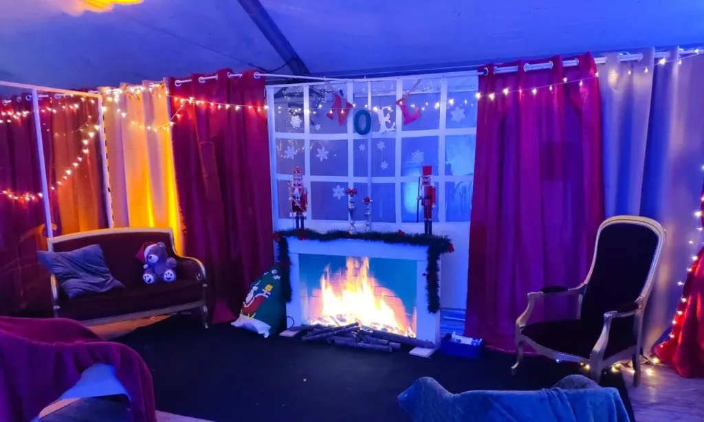 Salon au coin du feu